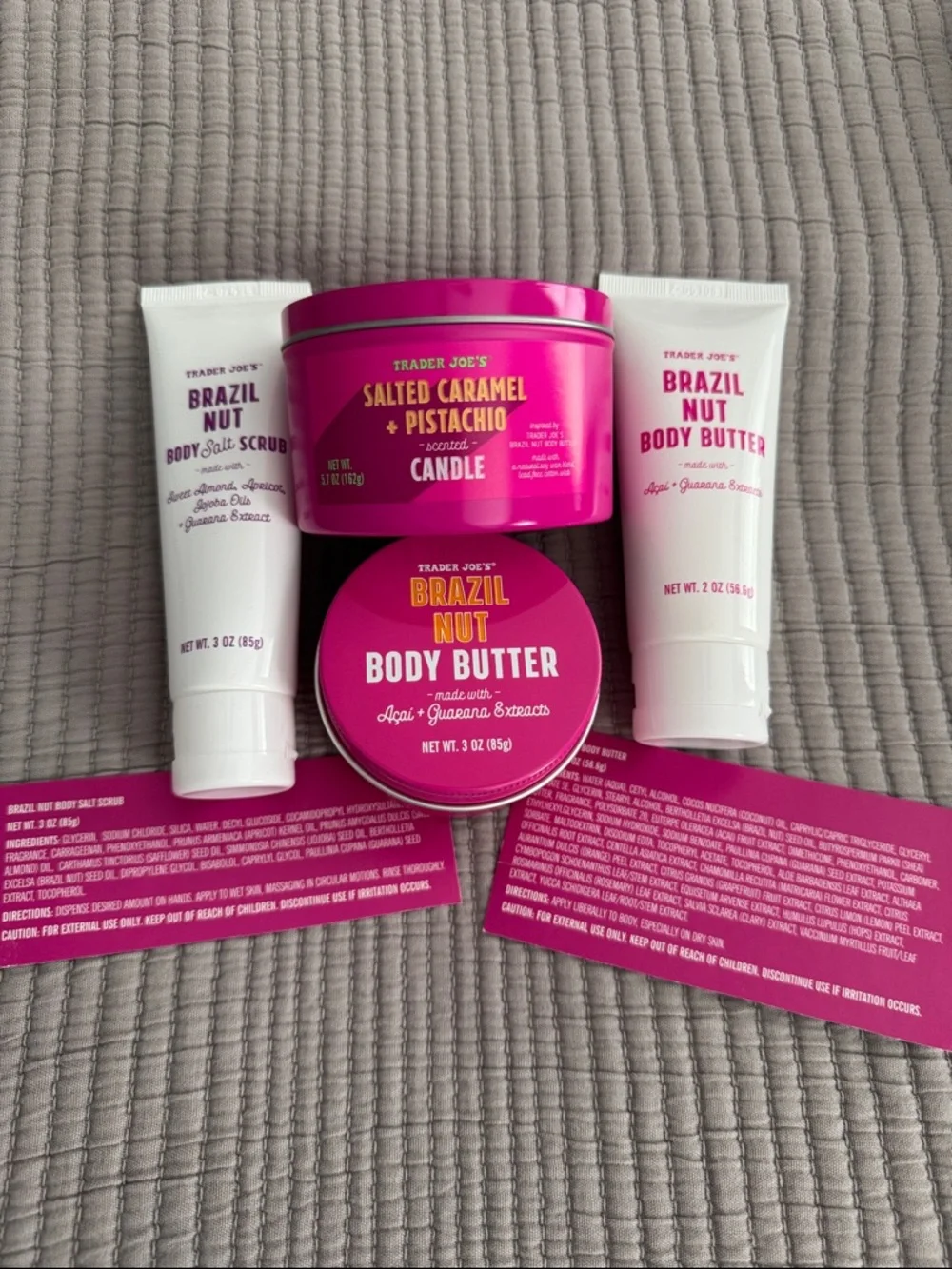 Trader Joe’s Brazil Nut Body Bundle NEW